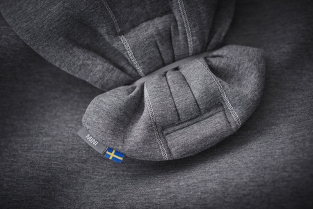 BABYBJORN MINI 3D Jersey – nosidełko, Ciemny Szary