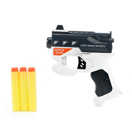 Toi-Toys FOAM STRIKEX pistolet 'White S' + 3 strzałki