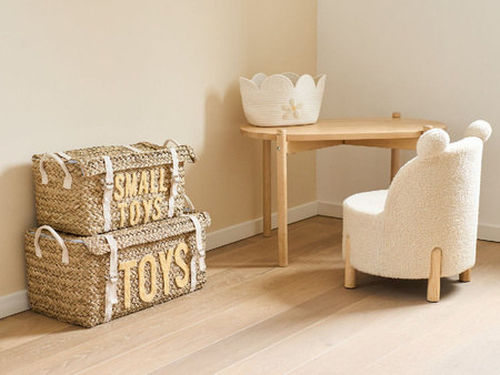 Childhome Fotel dziecięcy Teddy bear Off white