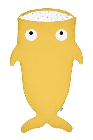 Baby Bites Śpiworek light Shark (2-6 l) Chicks Mustard Yellow