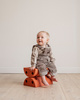 MODU - Kids Stool - Burnt Orange / Dusty Green