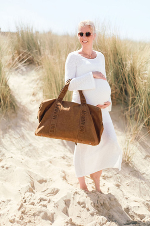 Childhome Torba Mommy Bag Signature Prestige Hazelnut