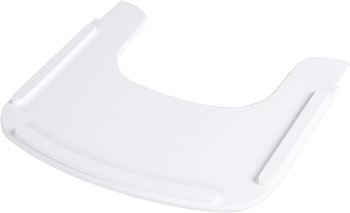 Roba tacka Sit up flex do krzesełka  drewniana biała