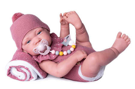 Lalka Sofia Reborn z kocykiem Antonio Juan 80220