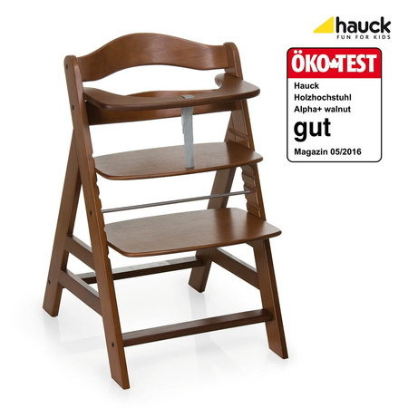hauck krzesełko Alpha+ walnut