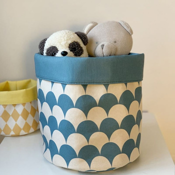 Komplet 2 x kosz pojemnik na zabawki