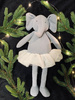 Lalka Baletnica Słoń Maskotka Przytulanka Ballerina 42cm