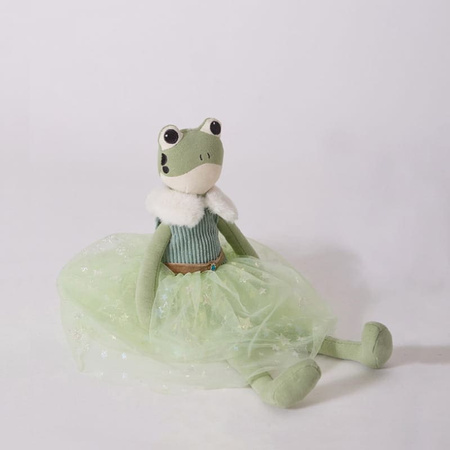 Lalka Baletnica Żabka Maskotka Przytulanka Ballerina 38cm