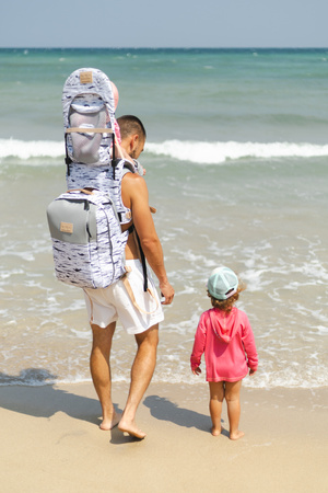 MiniMeis - Plecak rodzica HERO G5, Birch