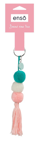ENSO – brelok do kluczy z 3 mini pomponami