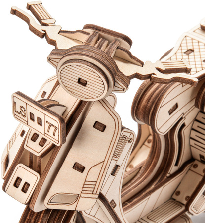 Little Story Drewniane Puzzle Model 3D - Skuter Sting