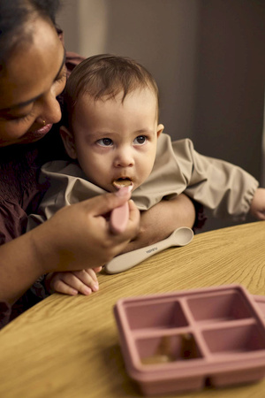 Filibabba Zestaw 3 silikonowych łyżeszek Rose Mix