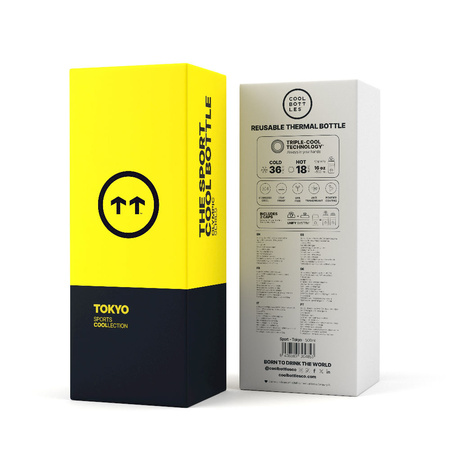 Cool Bottles Butelka termiczna Sport 500 ml Triple cool Tokyo