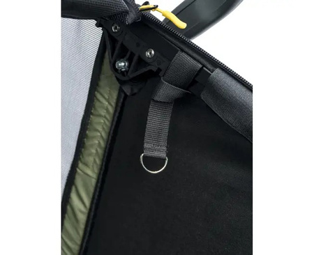 Hamax - Przyczepka rowerowa dla psa - Pluto M do 35 kg - Green / Black