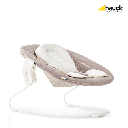 hauck leżaczek 2w1 Alpha Hearts Grey