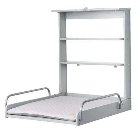 roba przewijak ścienny szary + mata do przewijania roba Style szara