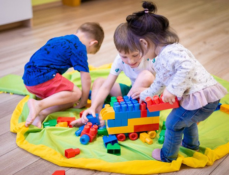 Worek mata na zabawki 3w1