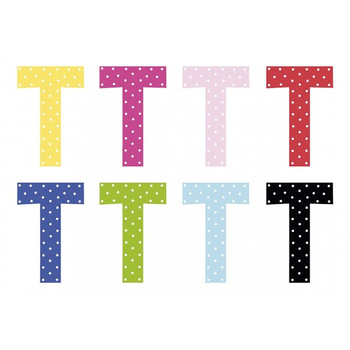 Litera T - dekoracja na ścianę