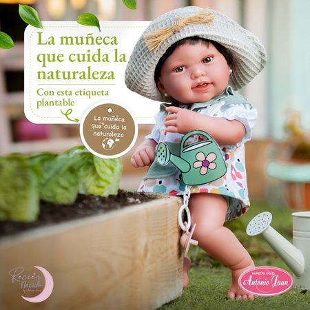 Lalka Pipa ogrodniczka Antonio Juan 50411