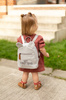 Childhome Plecak dziecięcy My First bag Kanwas Szary