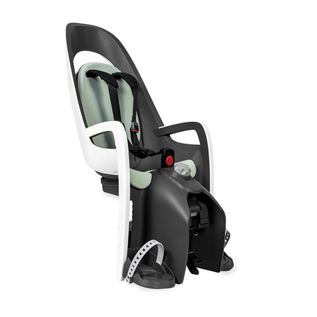 Hamax - Fotelik rowerowy Caress montowany na bagażniku - White/mint