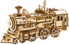 ROBOTIME Drewniane Puzzle 3D - Lokomotywa