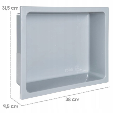 roba drewniana kuchnia ogrodowa szara