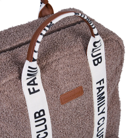 Childhome Plecak Family Club Signature Teddy Soft brown