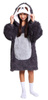 Bluza koc Oversize dla dziecka Leniwiec Cozy Noxxiez CH322