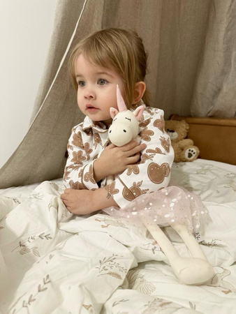 Lalka Baletnica Jednorożec Maskotka Przytulanka Ballerina 38cm