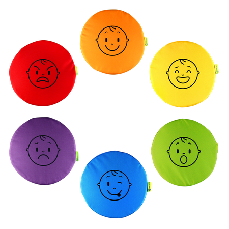 Poduszki zestaw Emocje 6 szt. AKSON