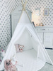 Stylowy Namiot Tipi biały do zabawy dla dziecka