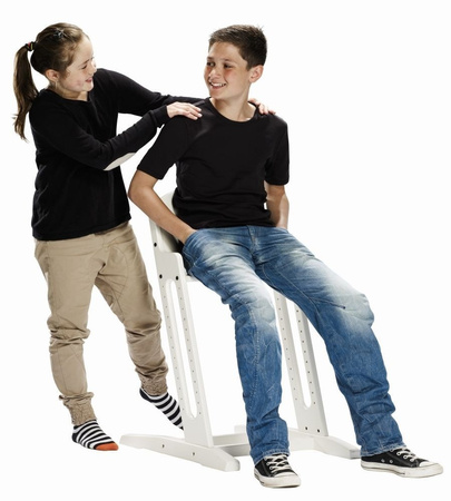 Baby Dan - Krzesełko do karmienia DANCHAIR, białe