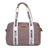 Childhome Torba do wózka Mommy Club Signature Teddy Soft brown