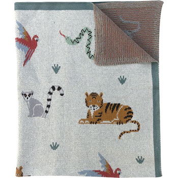 Nature Planet Pled z bawełny organicznej Dzikie zwierzęta