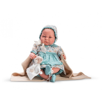 Lalka Isabella Reborn z kocykiem Asi 0467500