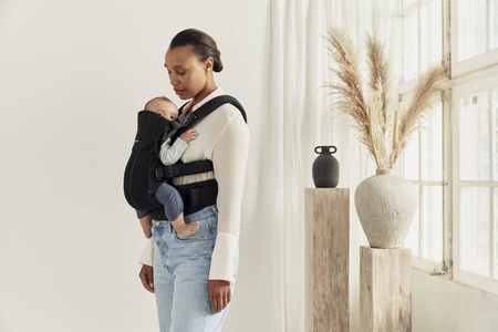 BABYBJORN - nosidełko Harmony 3D Mesh, Czarny