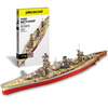 Piececool Puzzle Metalowe Model 3D - Okręt Wojenny Fuso