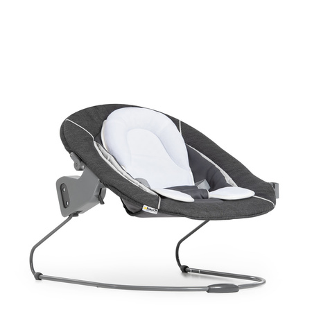 hauck leżaczek Alpha Bouncer Deluxe Melange grey