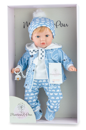 Munecas Arias lalka Dunya 38 cm – strój w panterkę