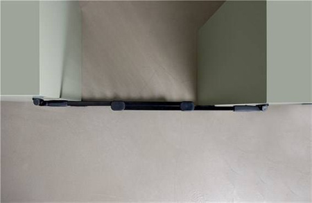 Baby Dan - Bramka ochronna Flexi Fit, metalowa, czarna