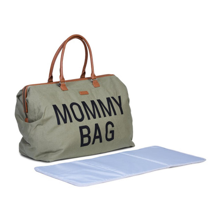 Childhome Torba Mommy bag Kanwas Khaki