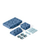 Niebieski || Deep Blue / Sky Blue || Piaskowoszary