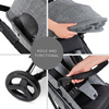 hauck wózek Sunny Melange grey/black