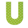 Litera U - dekoracja na ścianę