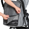 hauck wózek Sunny Melange grey/black