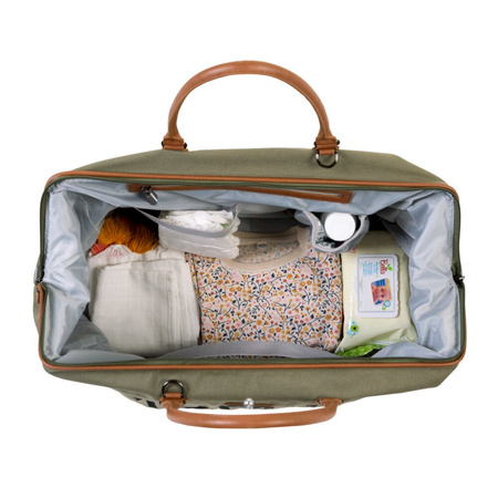 Childhome Torba Mommy bag Kanwas Khaki
