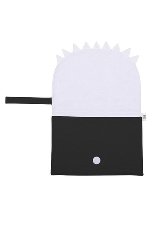 Baby Bites Przewijak podróżny Shark Black