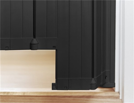 Baby Dan - Bramka ochronna ALMA, składana automatycznie, black