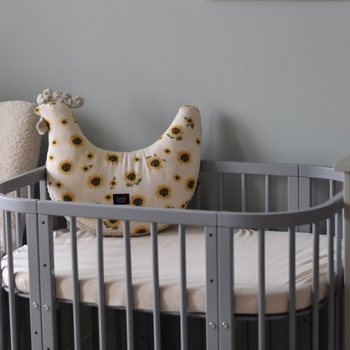 Prześcieradło bawełniane 93x65 Łóżeczko 5w1 Beige